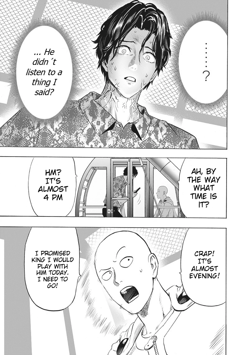 One Punch Man Manga Chapter 212 page 10 - We're All Human After All