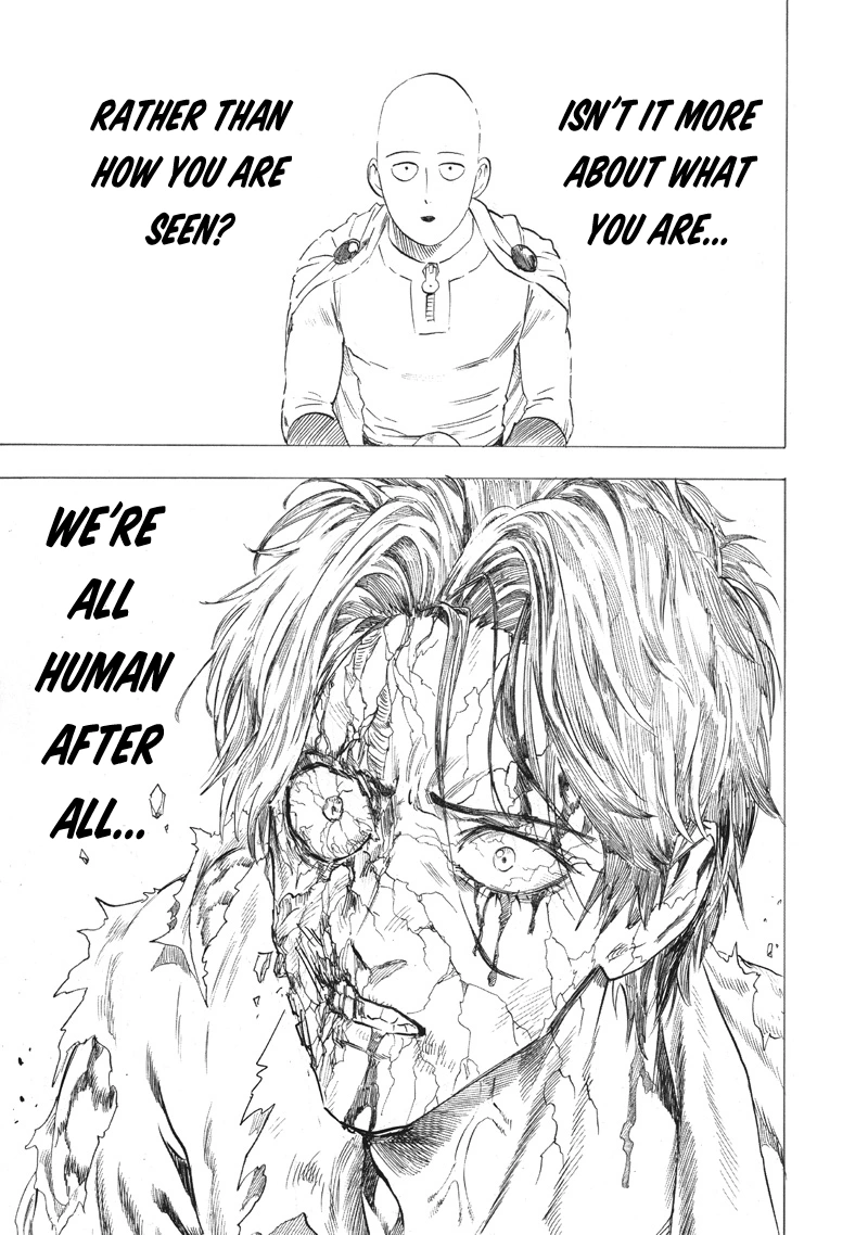 One Punch Man Manga Chapter 215 page 20 - What You Are