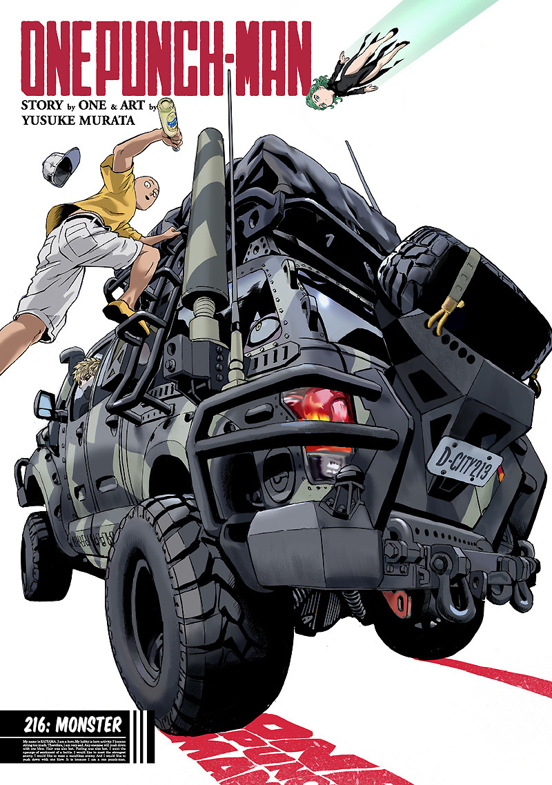 One Punch Man Manga Chapter 216 page 1 - Monster