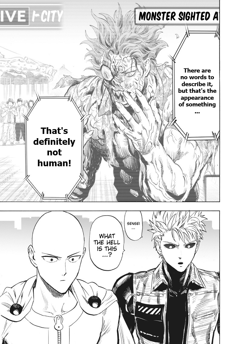 One Punch Man Manga Chapter 216 page 18 - Monster