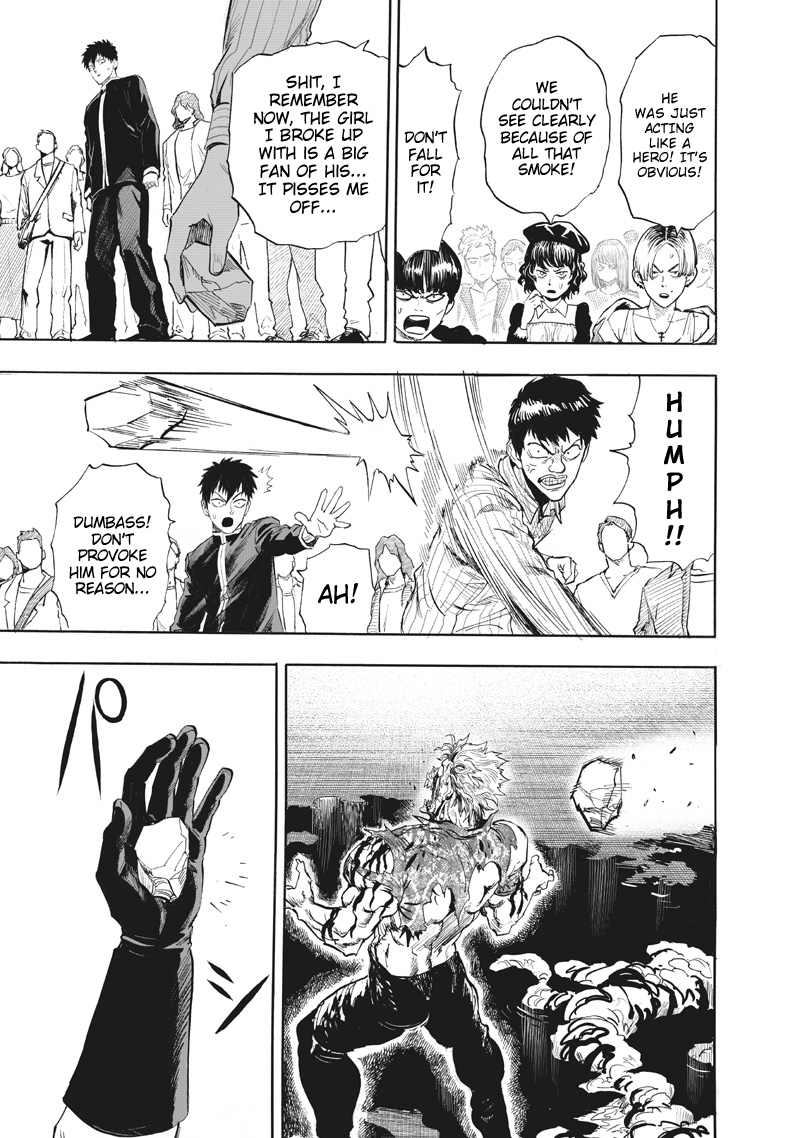 One Punch Man Manga Chapter 217 page 18 - A Stone