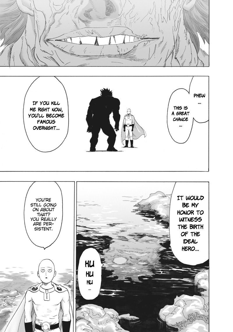 One Punch Man Manga Chapter 218 page 4 - Just Getting Started