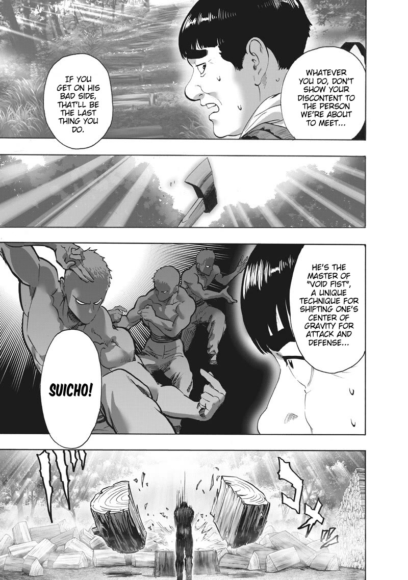 One Punch Man Manga Chapter 219 page 3 - New