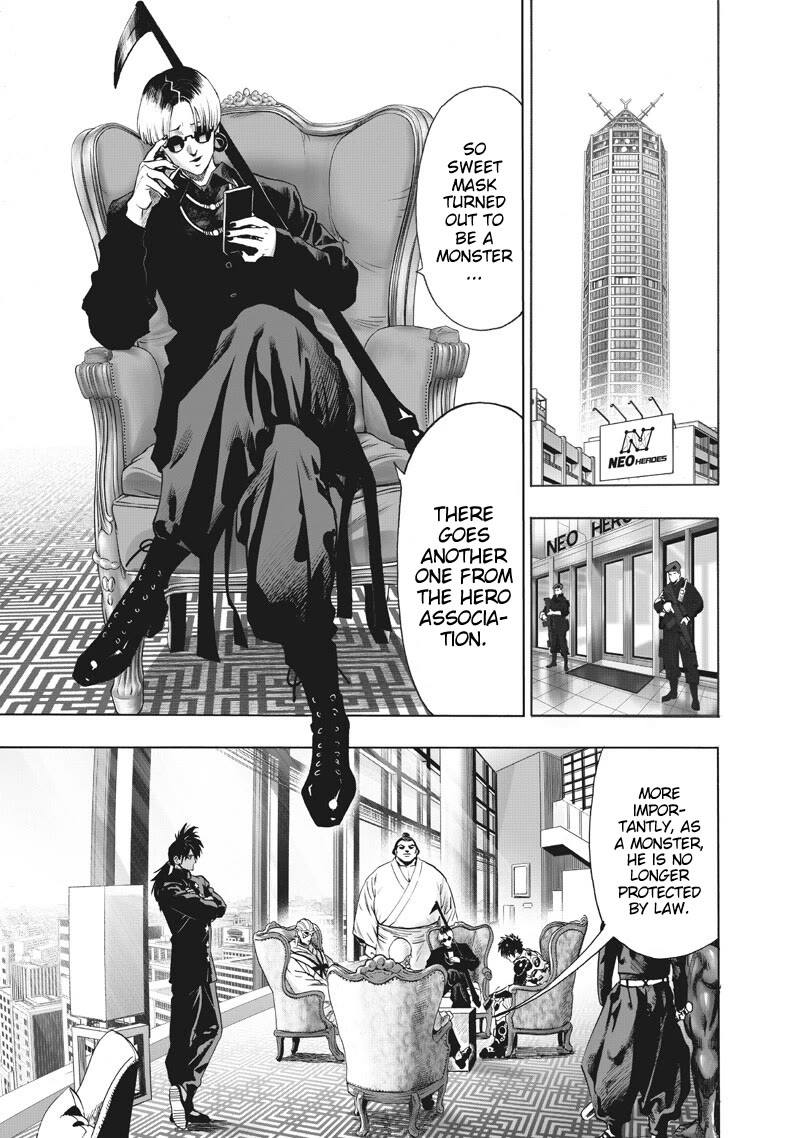 One Punch Man Manga Chapter 219 page 7 - New