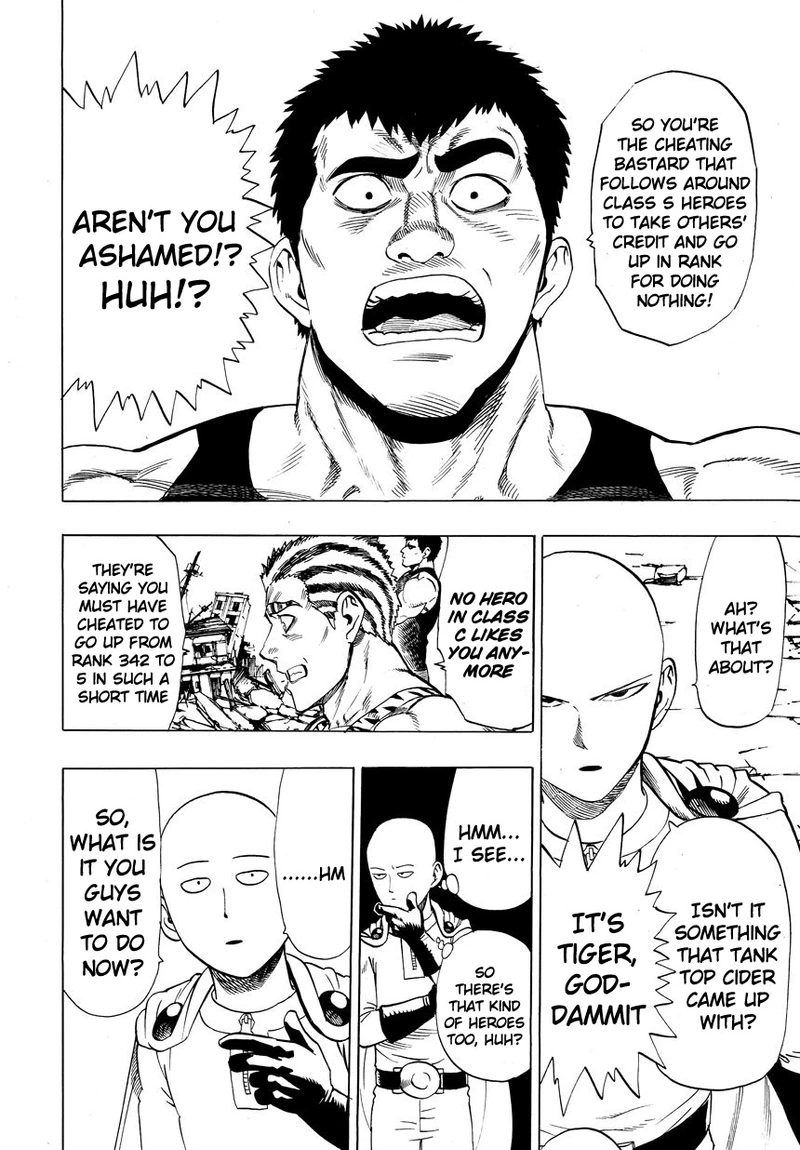One Punch Man Manga Chapter 22 page 14 - Voices