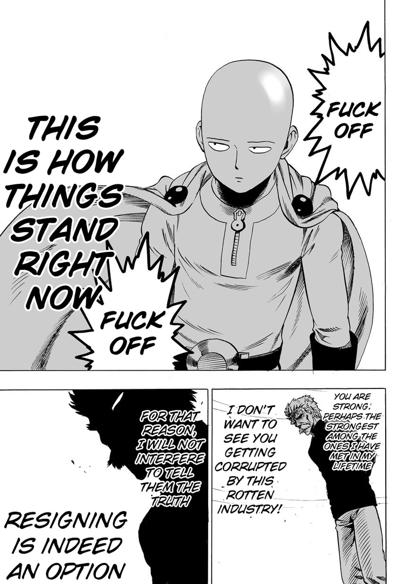One Punch Man Manga Chapter 22 page 26 - Voices
