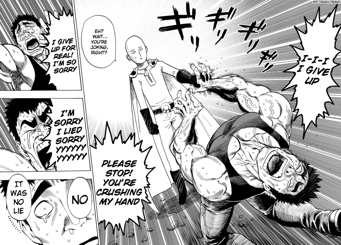 One Punch Man Manga Chapter 22 page 33 - Voices