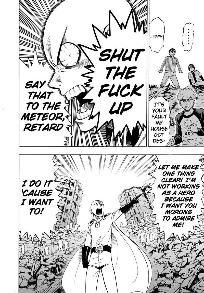 One Punch Man Manga Chapter 22 page 35 - Voices