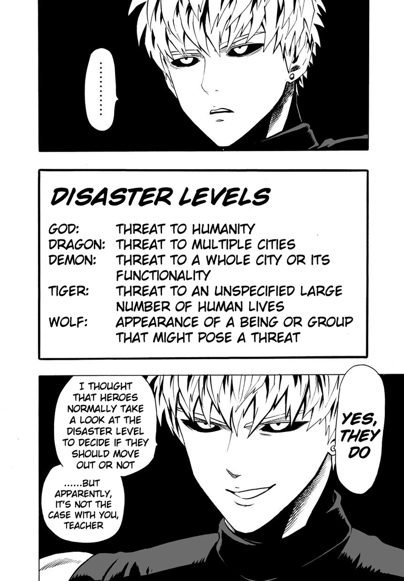 One Punch Man Manga Chapter 22 page 8 - Voices