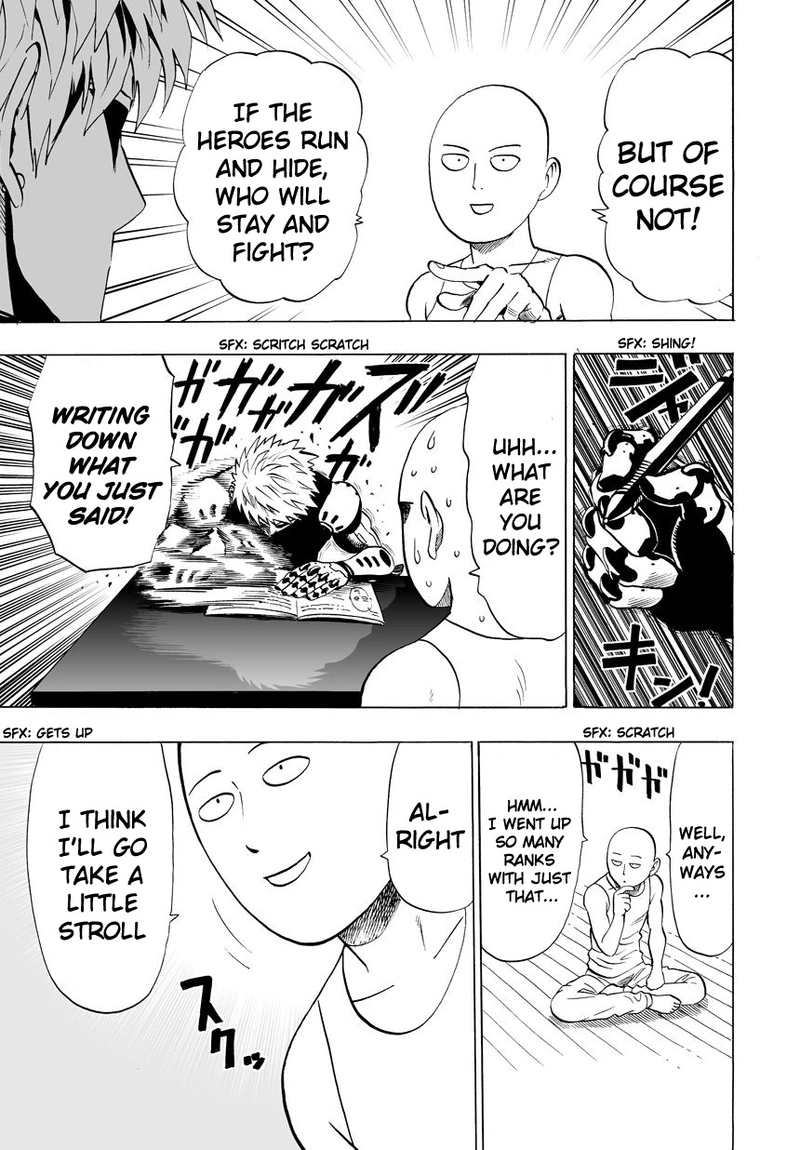 One Punch Man Manga Chapter 22 page 9 - Voices