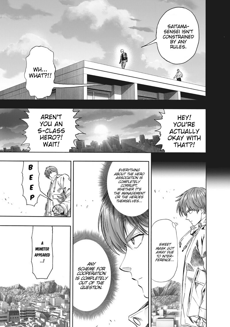 One Punch Man Manga Chapter 220 page 11 - Major Promotion