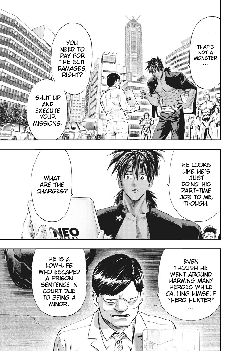 One Punch Man Manga Chapter 221 page 13 - Emerging Power