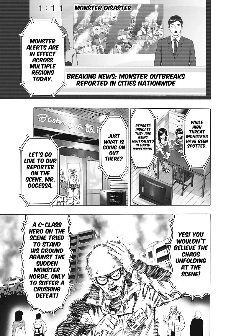 One Punch Man Manga Chapter 223 page 8 - New Blood