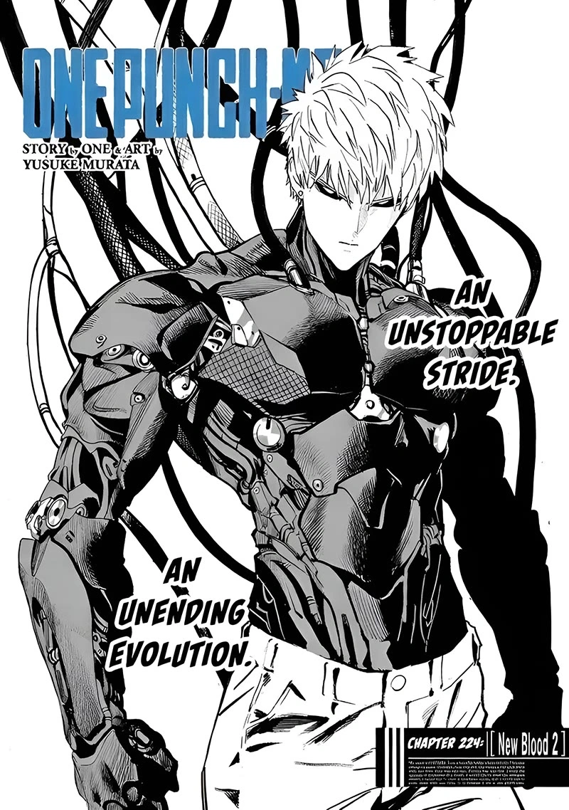 One Punch Man Manga Chapter 224 page 1 - New Blood 2