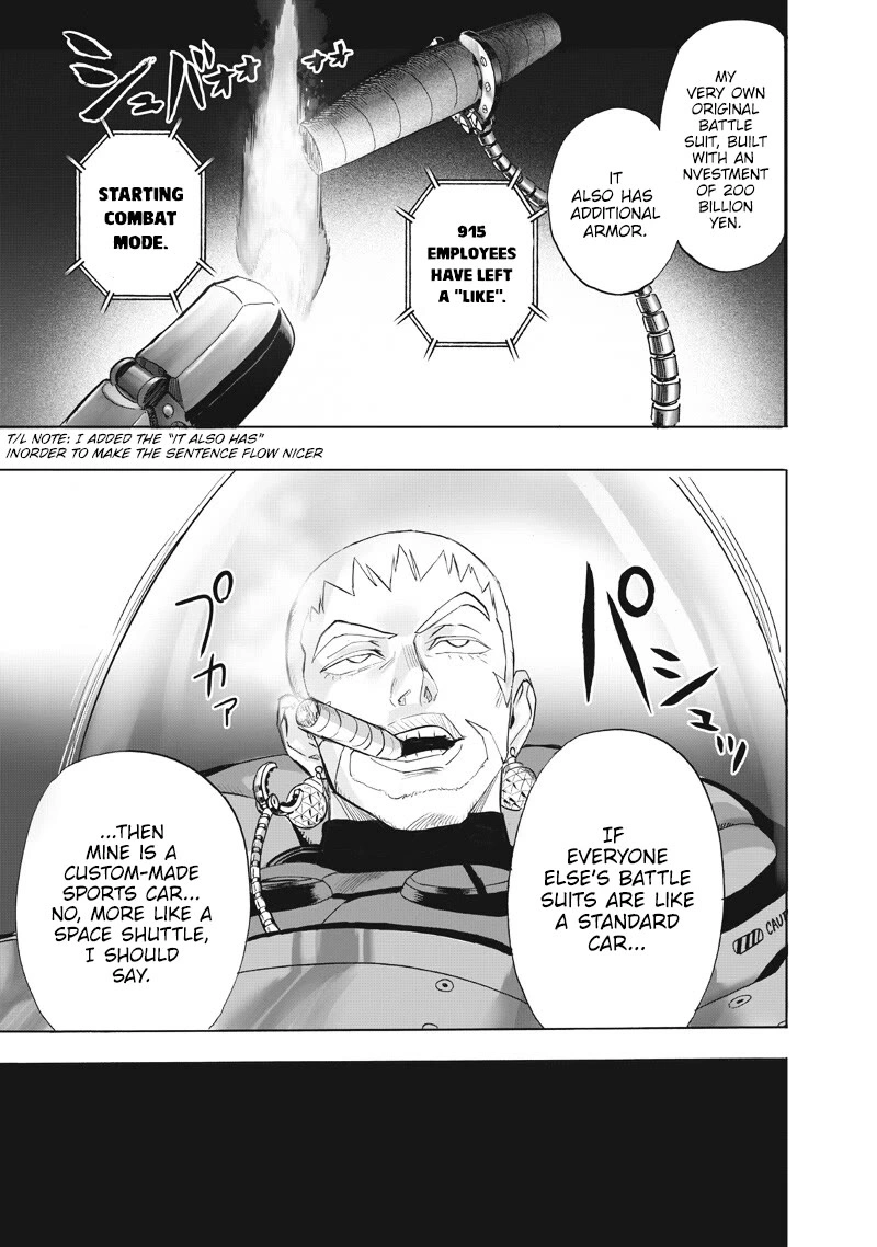 One Punch Man Manga Chapter 224 page 25 - New Blood 2