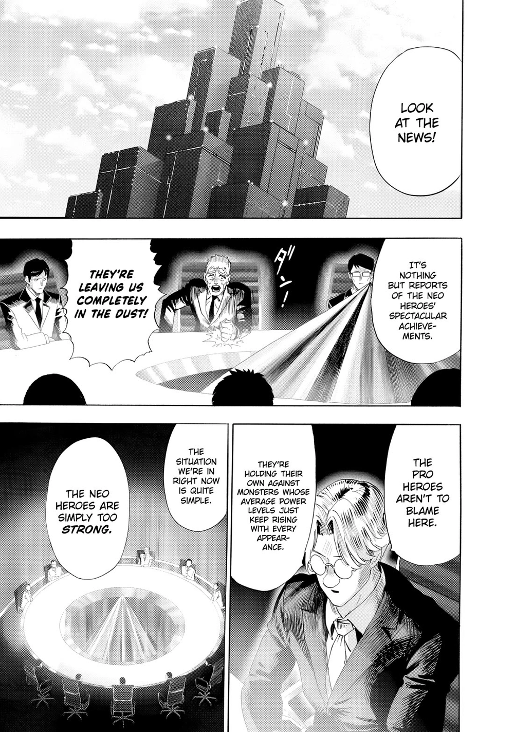 One Punch Man Manga Chapter 226 page 3 - Fierce Power