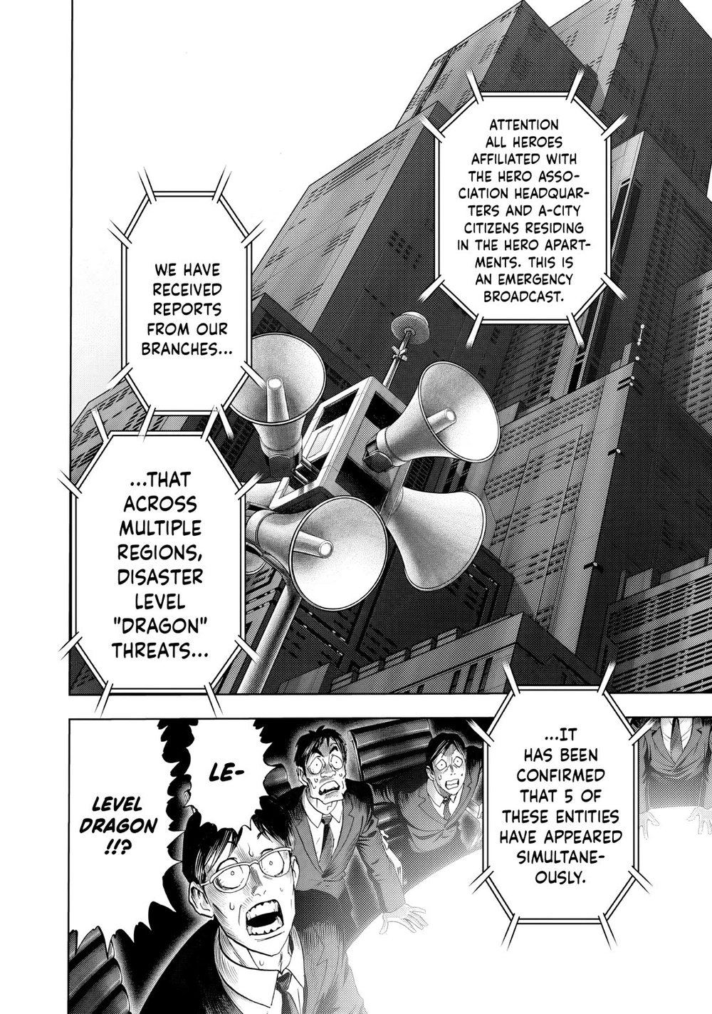 One Punch Man Manga Chapter 226 page 6 - Fierce Power