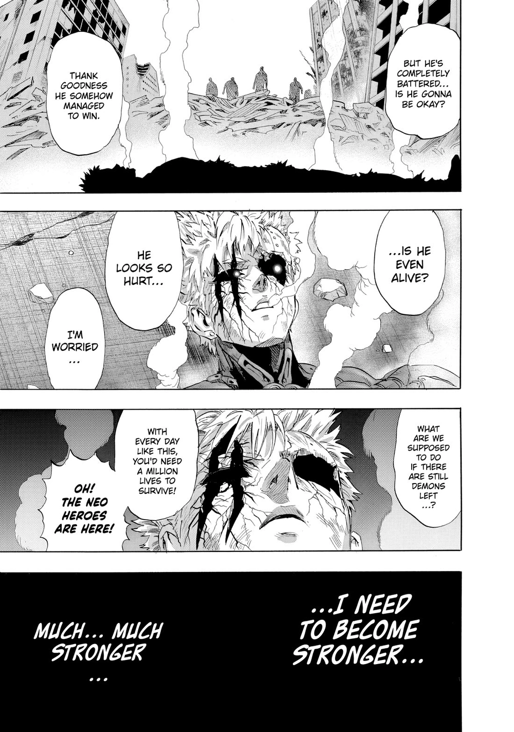 One Punch Man Manga Chapter 228 page 13 - Life or Death 2