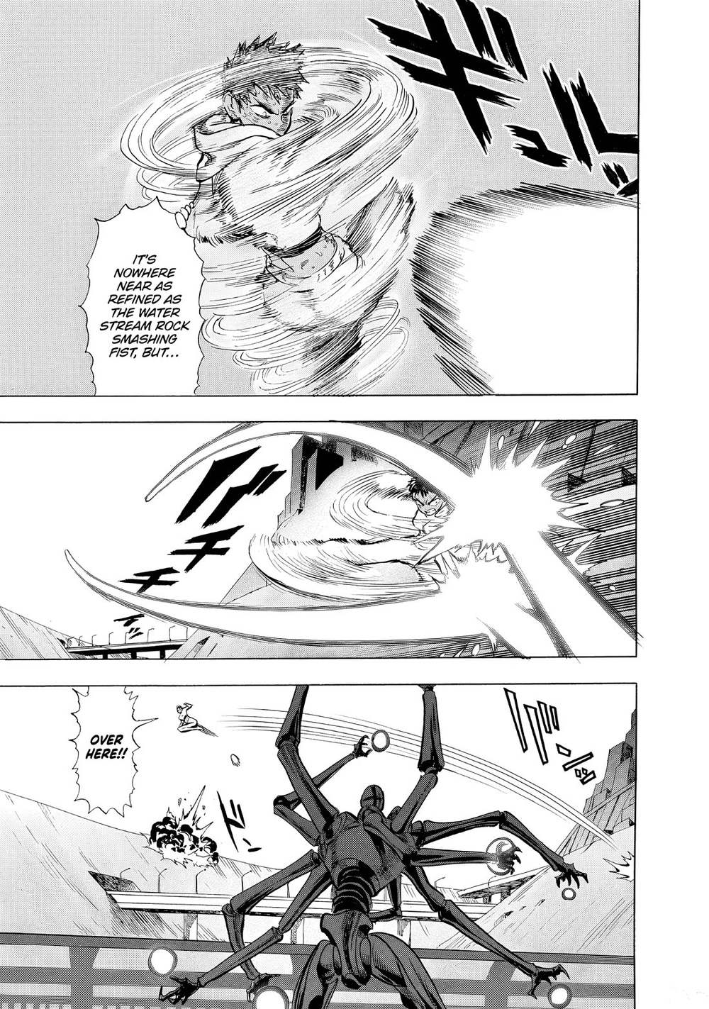 One Punch Man Manga Chapter 229 page 13 - Interception
