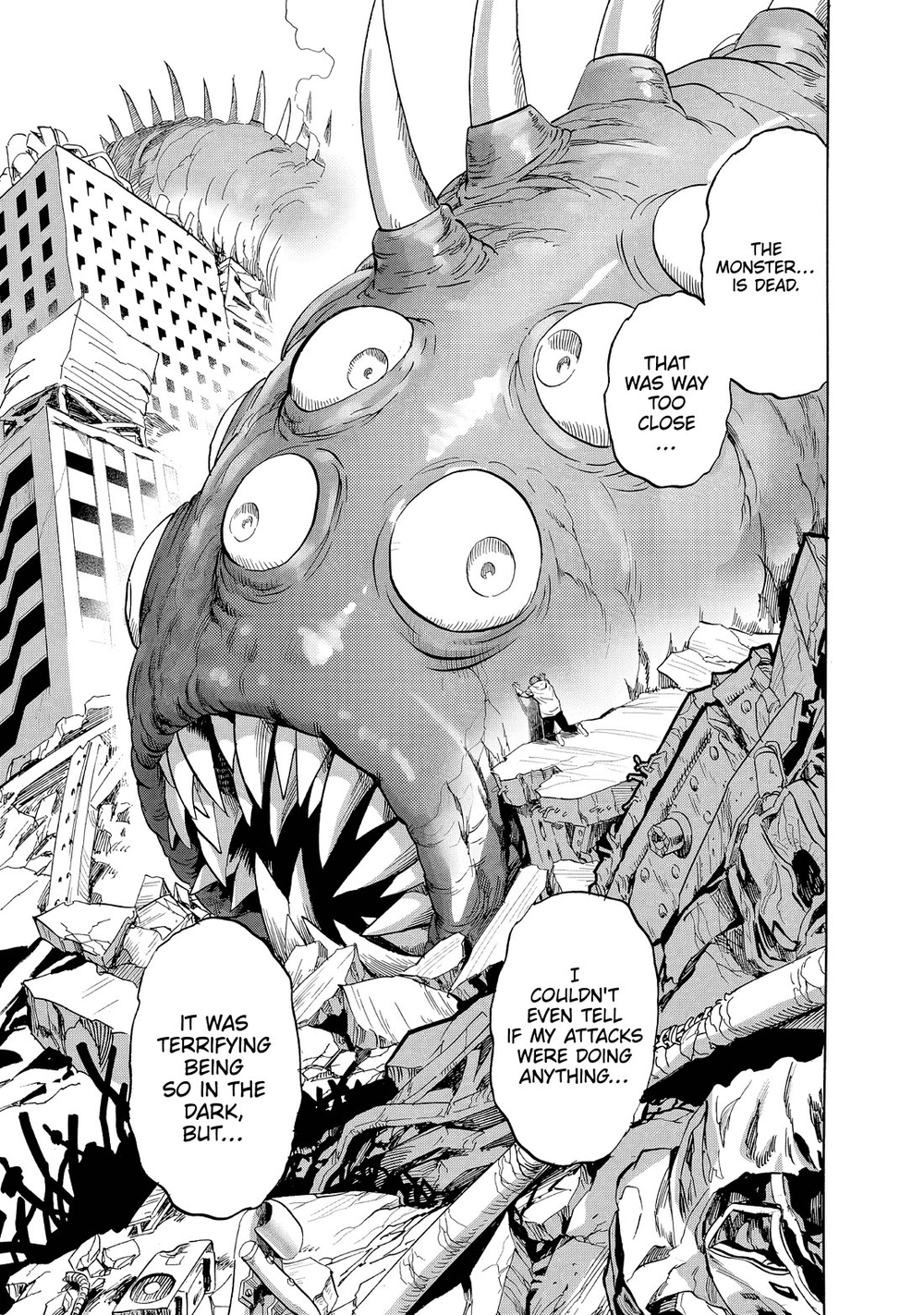 One Punch Man Manga Chapter 229 page 3 - Interception