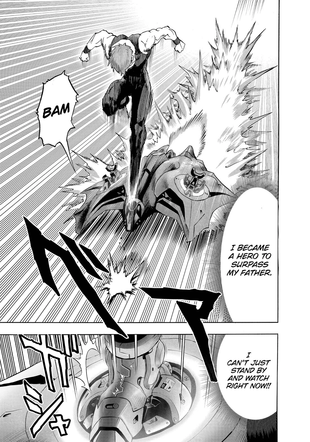 One Punch Man Manga Chapter 229 page 7 - Interception