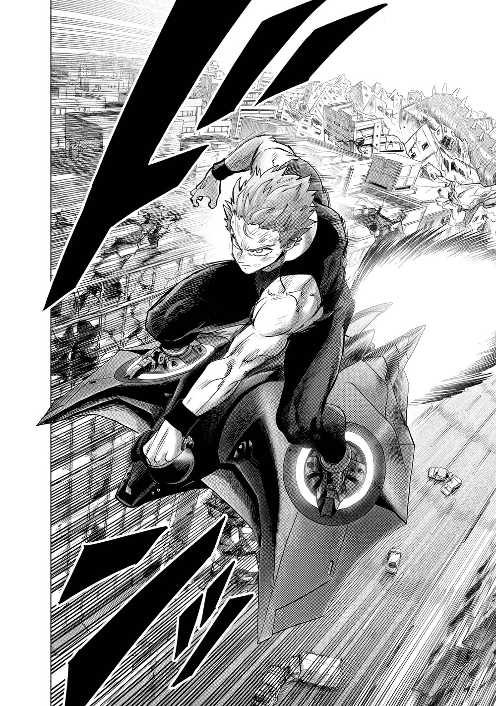 One Punch Man Manga Chapter 229 page 8 - Interception