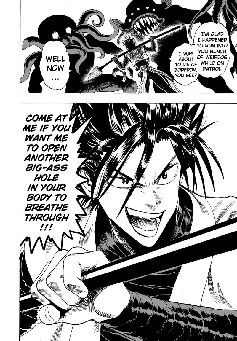 One Punch Man Manga Chapter 23 page 12 - Threat from the Sea