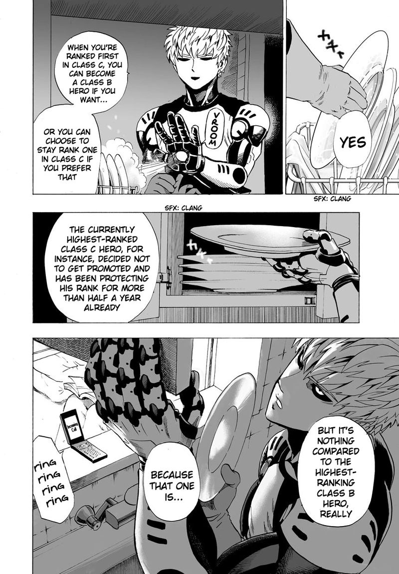 One Punch Man Manga Chapter 23 page 14 - Threat from the Sea