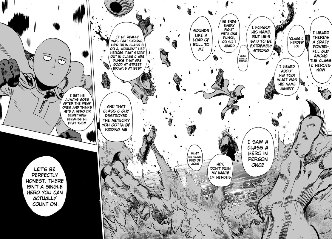 One Punch Man Manga Chapter 23 page 4 - Threat from the Sea