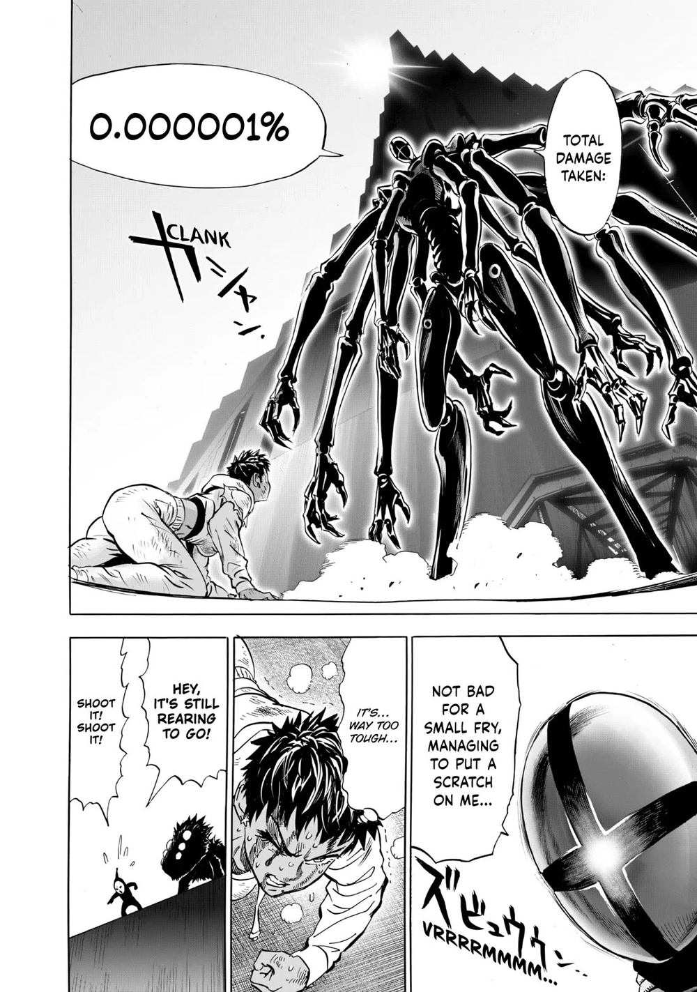 One Punch Man Manga Chapter 231 page 11 - Backup