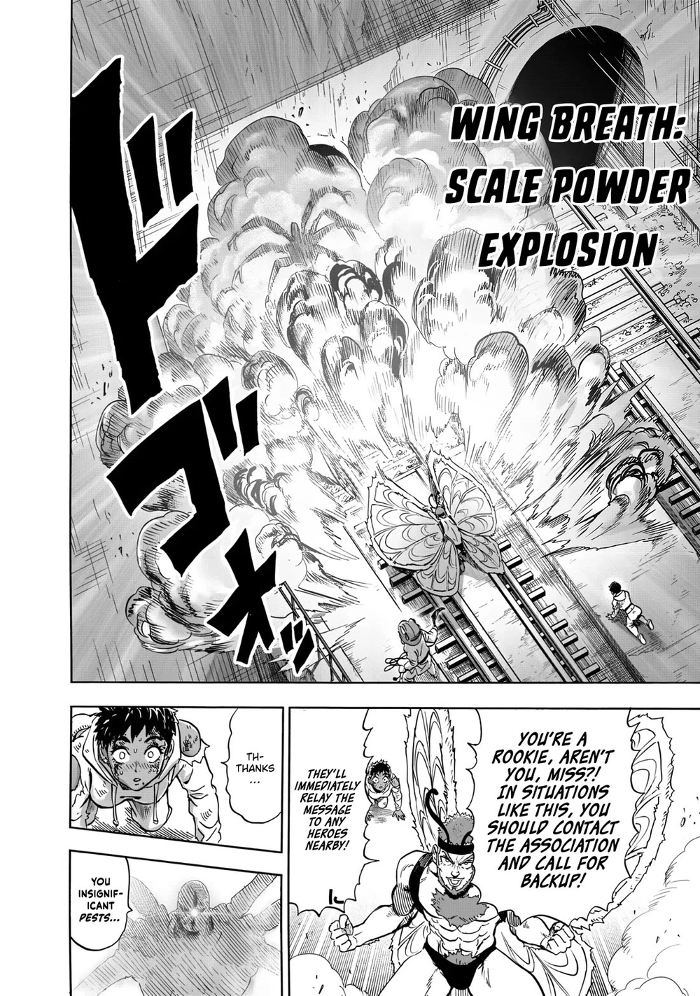 One Punch Man Manga Chapter 231 page 17 - Backup