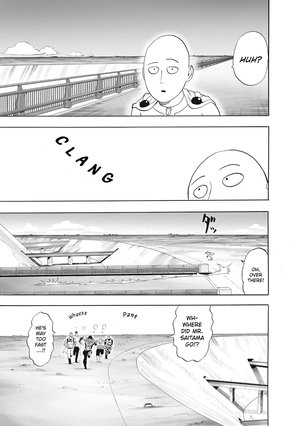 One Punch Man Manga Chapter 231 page 3 - Backup