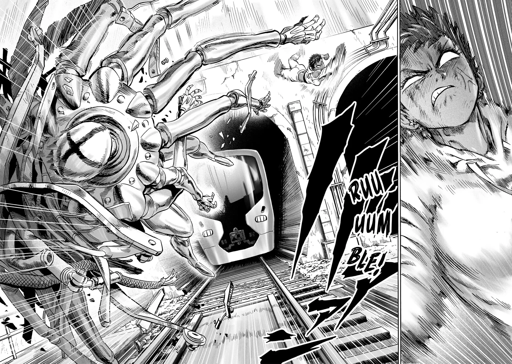 One Punch Man Manga Chapter 231 page 8 - Backup