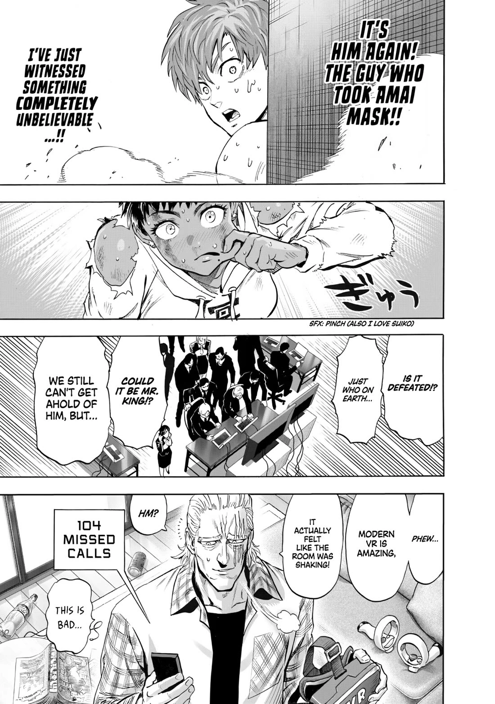 One Punch Man Manga Chapter 233 page 10 - Contribution