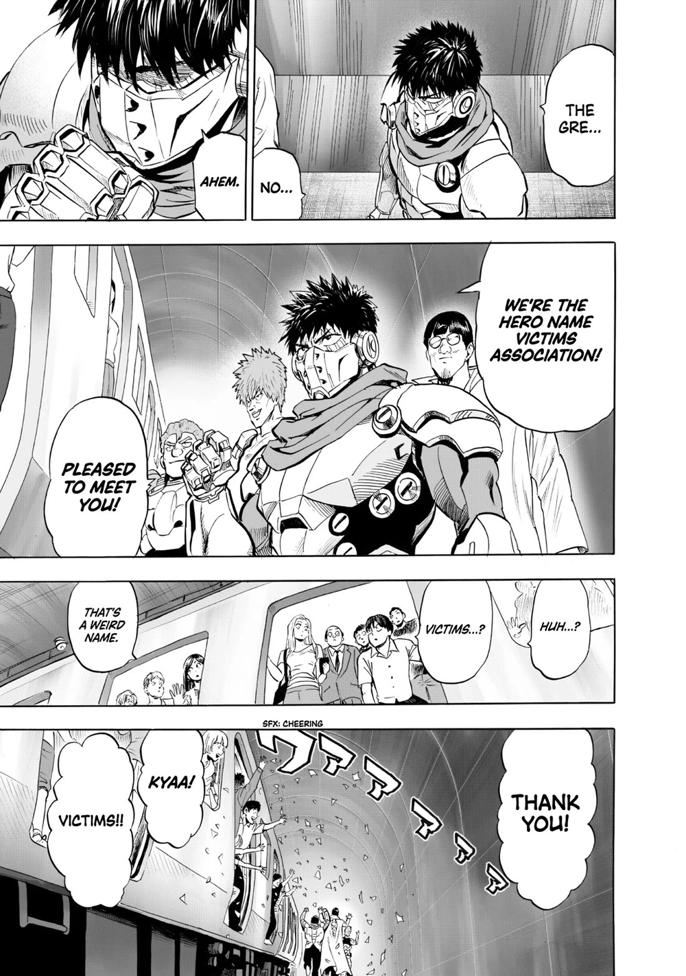 One Punch Man Manga Chapter 233 page 12 - Contribution