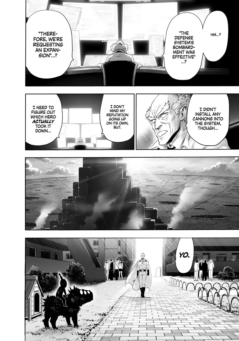 One Punch Man Manga Chapter 233 page 13 - Contribution