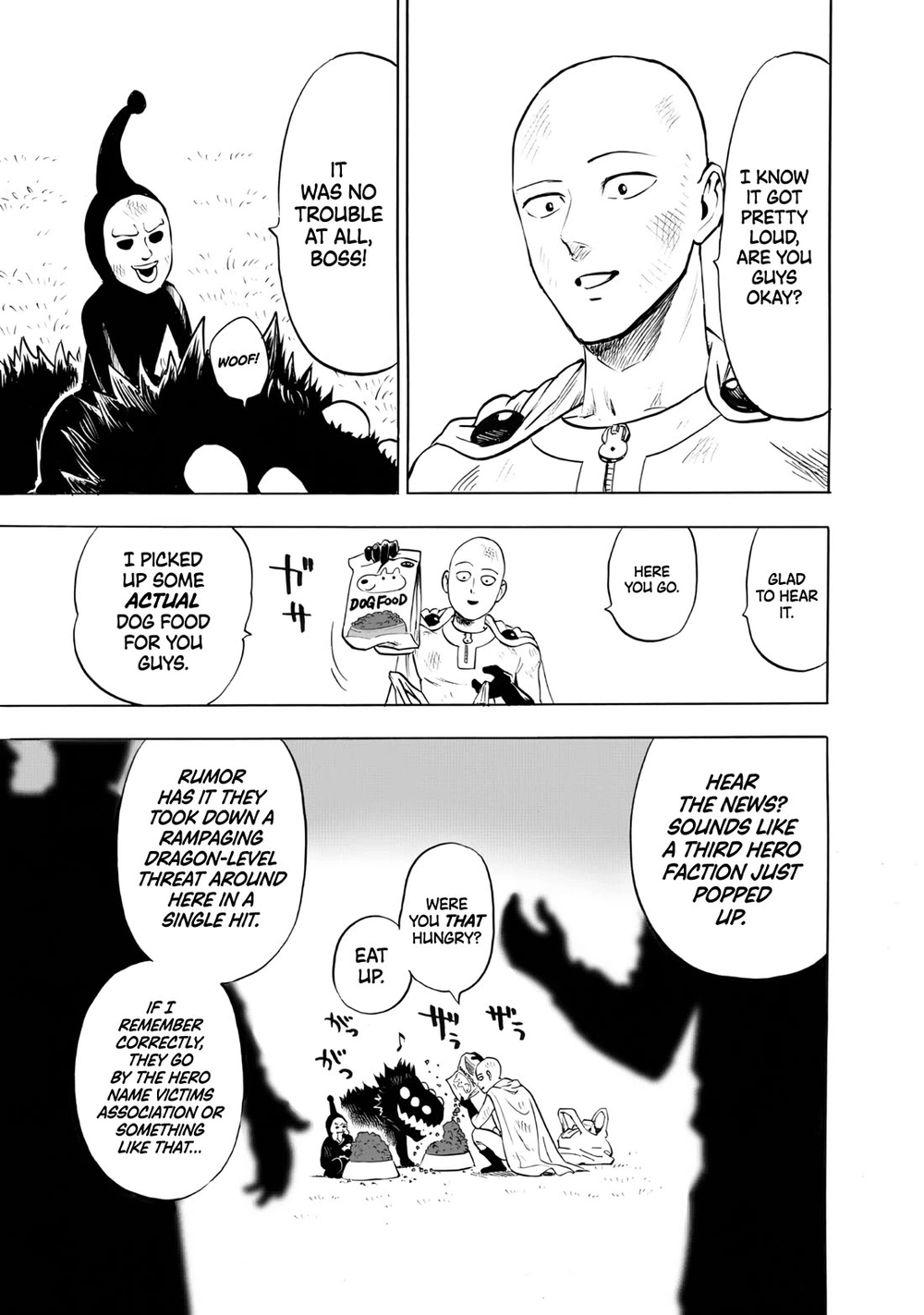 One Punch Man Manga Chapter 233 page 14 - Contribution