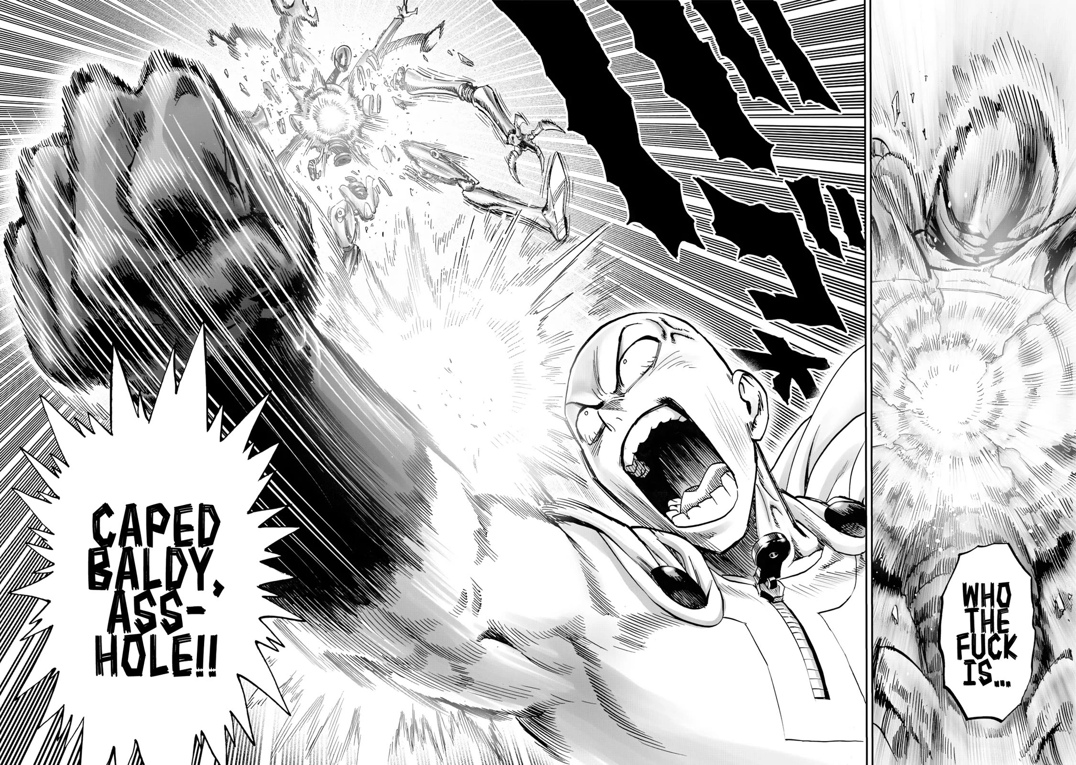 One Punch Man Manga Chapter 233 page 4 - Contribution