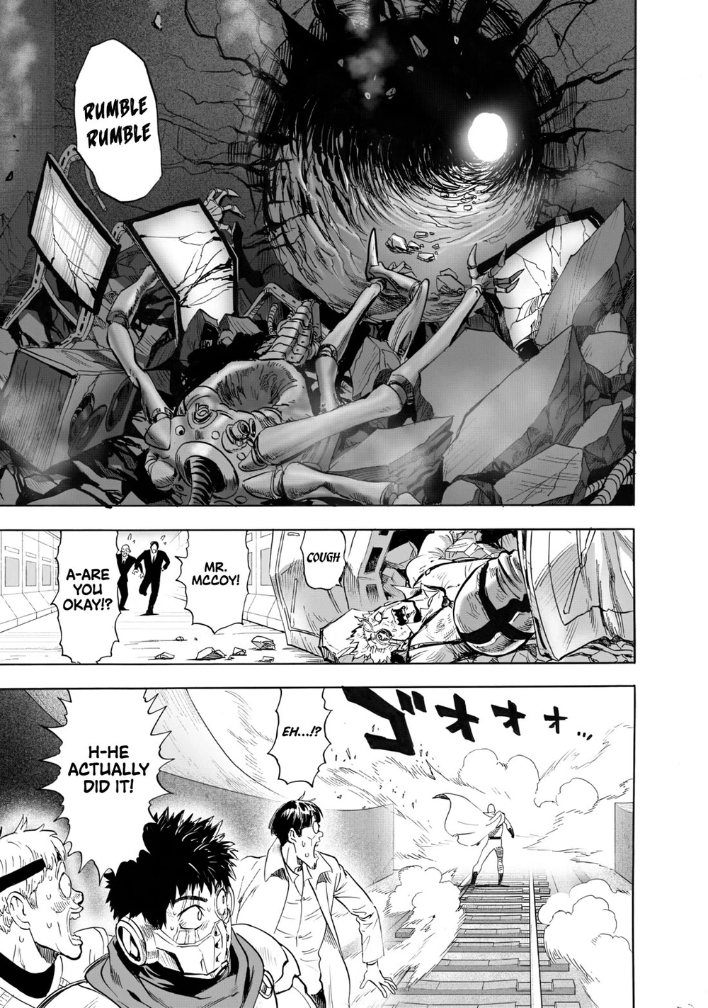 One Punch Man Manga Chapter 233 page 8 - Contribution