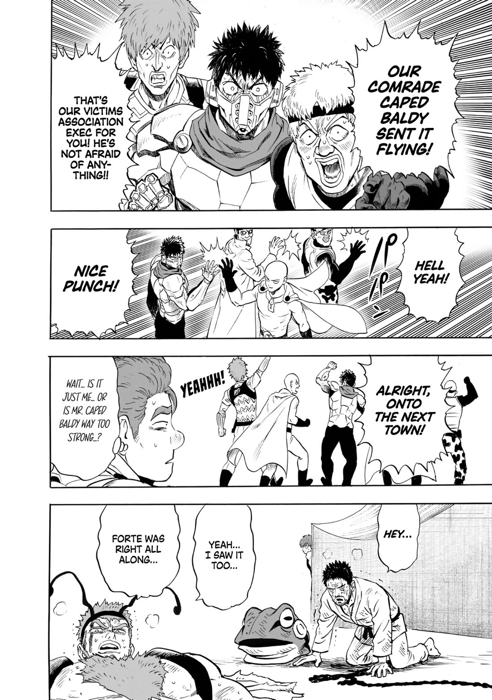 One Punch Man Manga Chapter 233 page 9 - Contribution