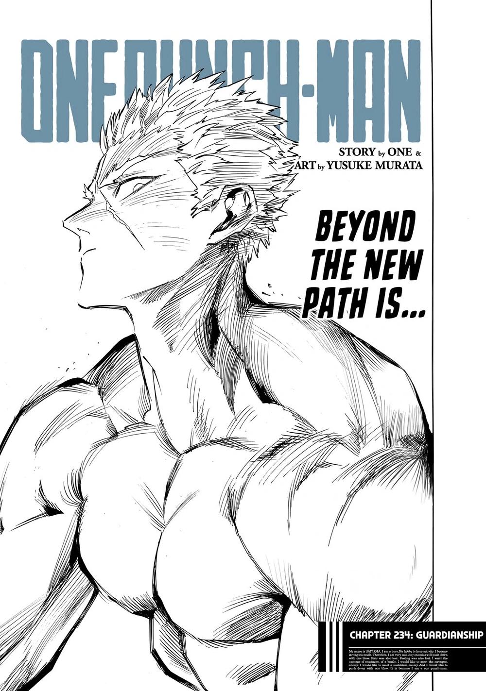 One Punch Man Manga Chapter 234 page 1 - Guardianship