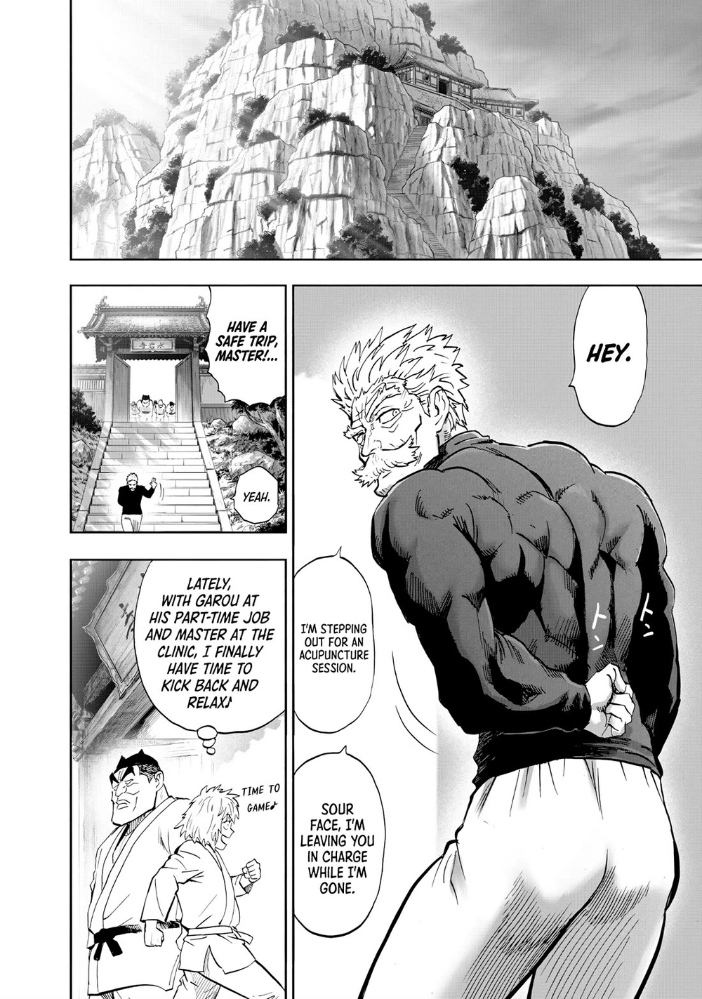 One Punch Man Manga Chapter 234 page 2 - Guardianship