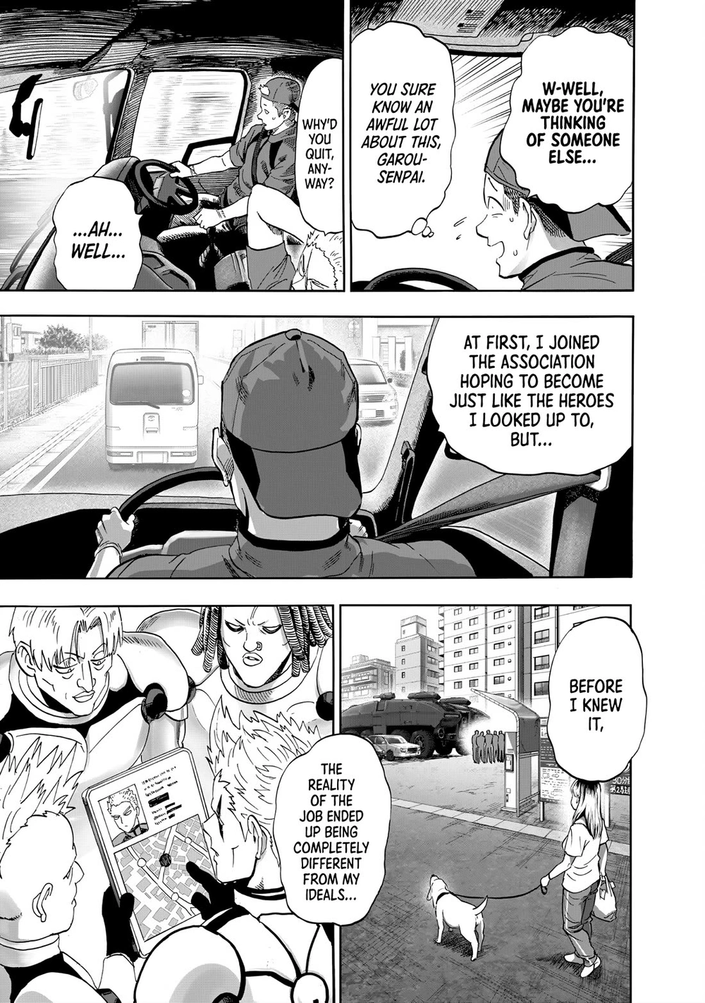 One Punch Man Manga Chapter 234 page 5 - Guardianship