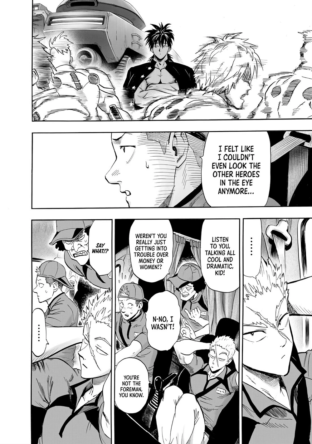 One Punch Man Manga Chapter 234 page 6 - Guardianship