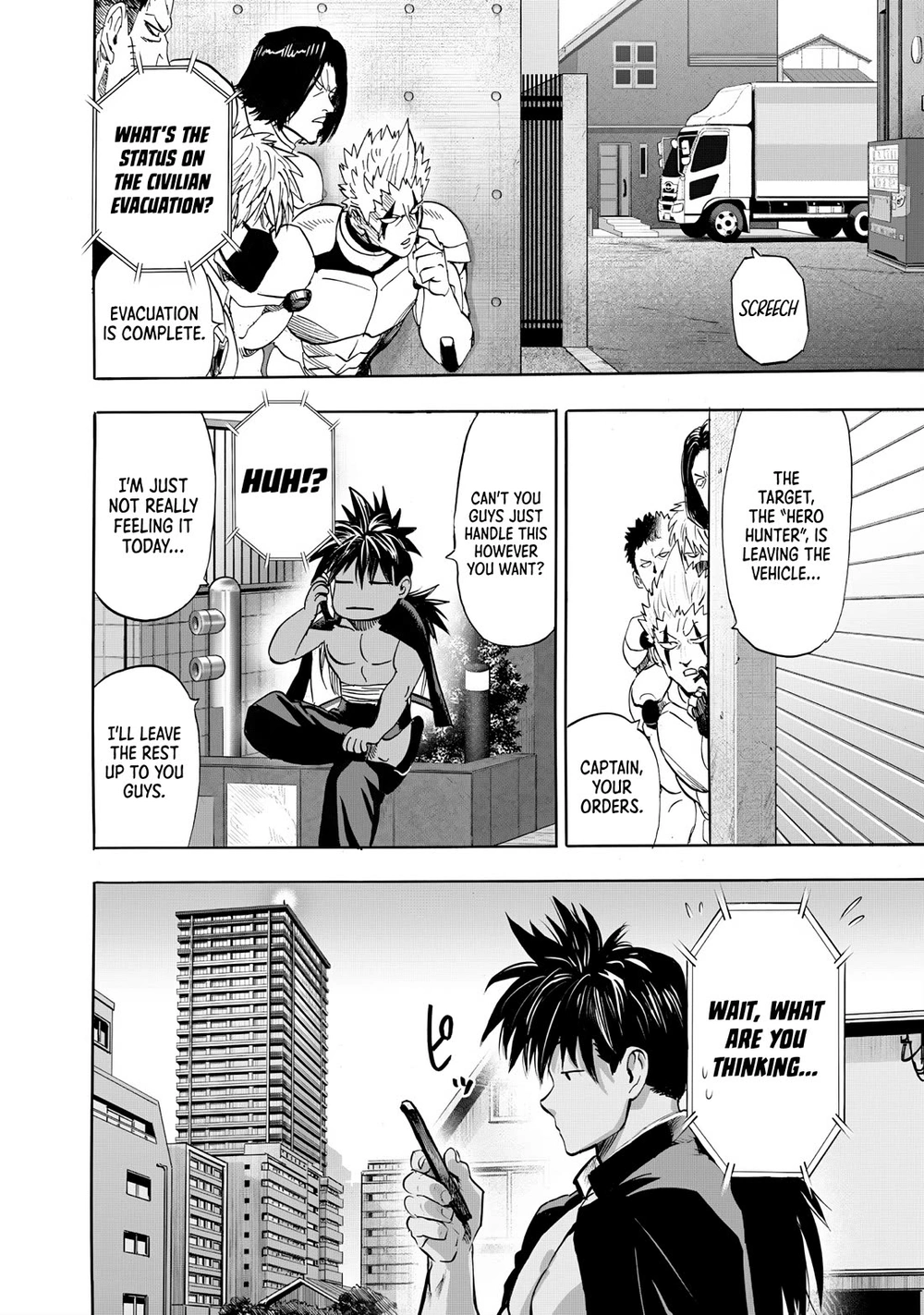 One Punch Man Manga Chapter 234 page 8 - Guardianship