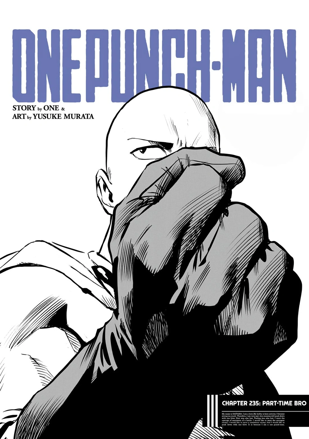 One Punch Man Manga Chapter 235 page 1 - Part-Time Bro