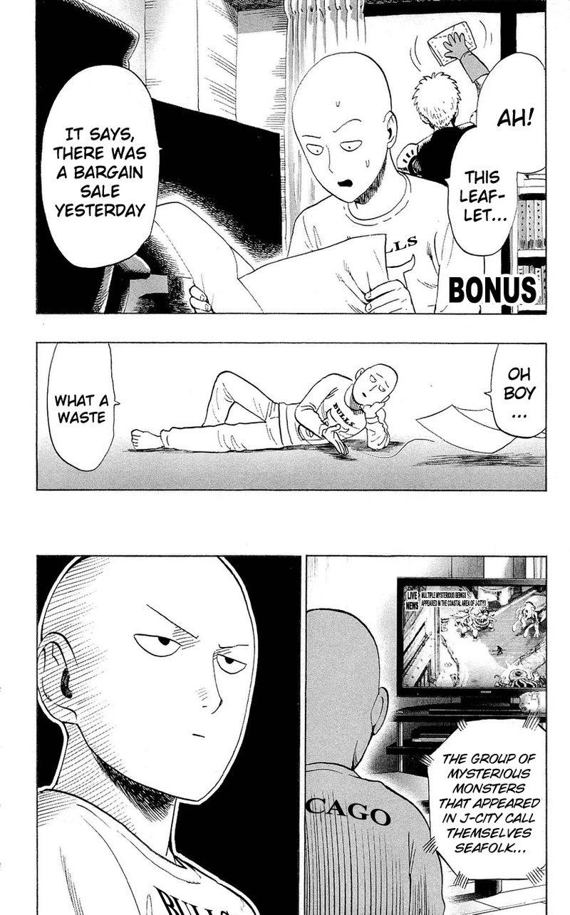 One Punch Man Manga Chapter 24.5 page 30 - Prison | Volume 4 Extras