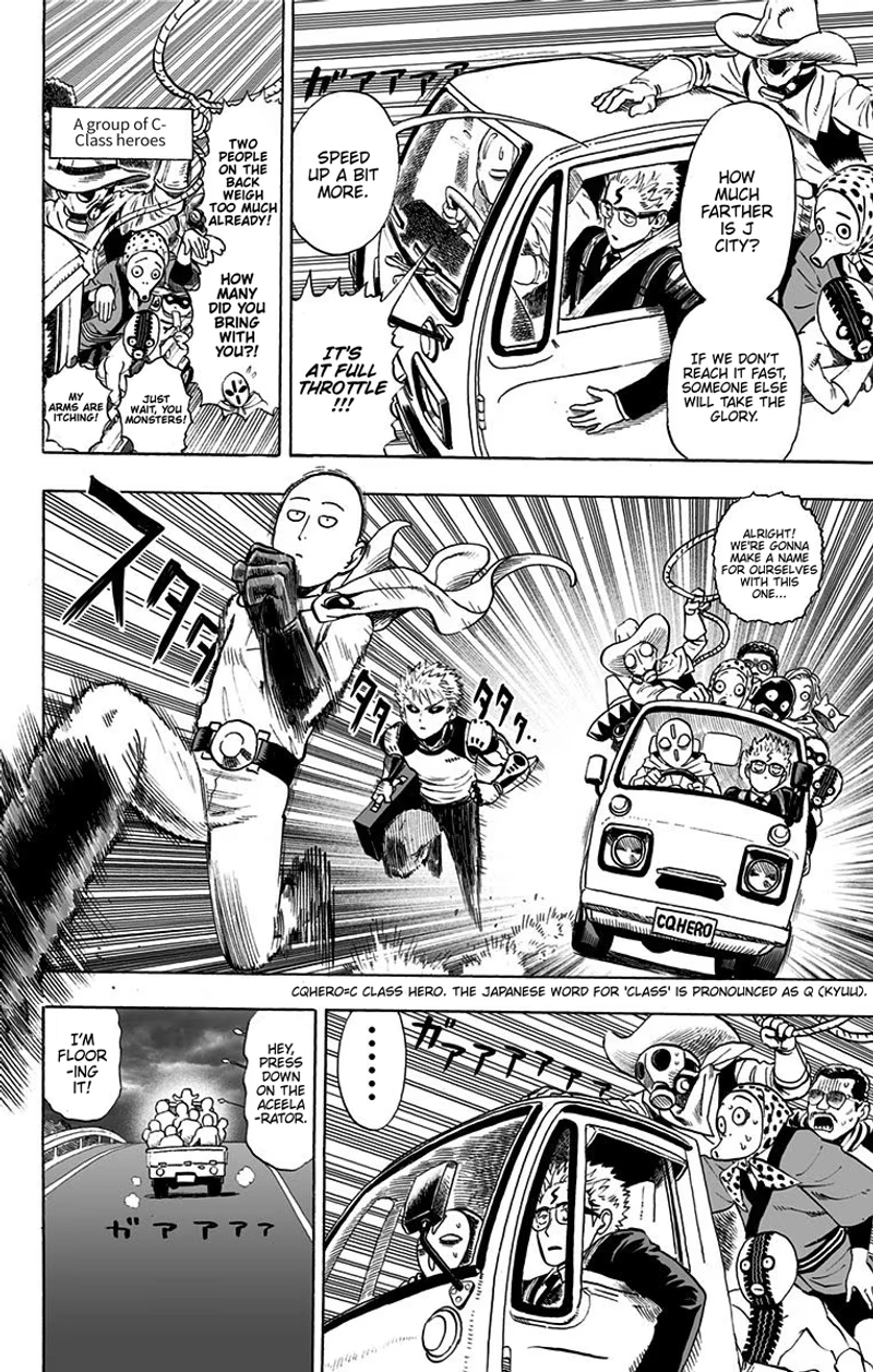 One Punch Man Manga Chapter 24.5 page 35 - Prison | Volume 4 Extras