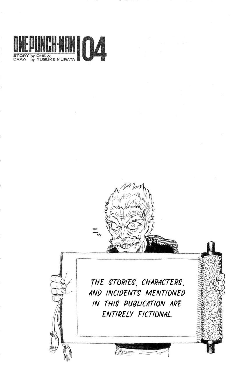 One Punch Man Manga Chapter 24.5 page 38 - Prison | Volume 4 Extras