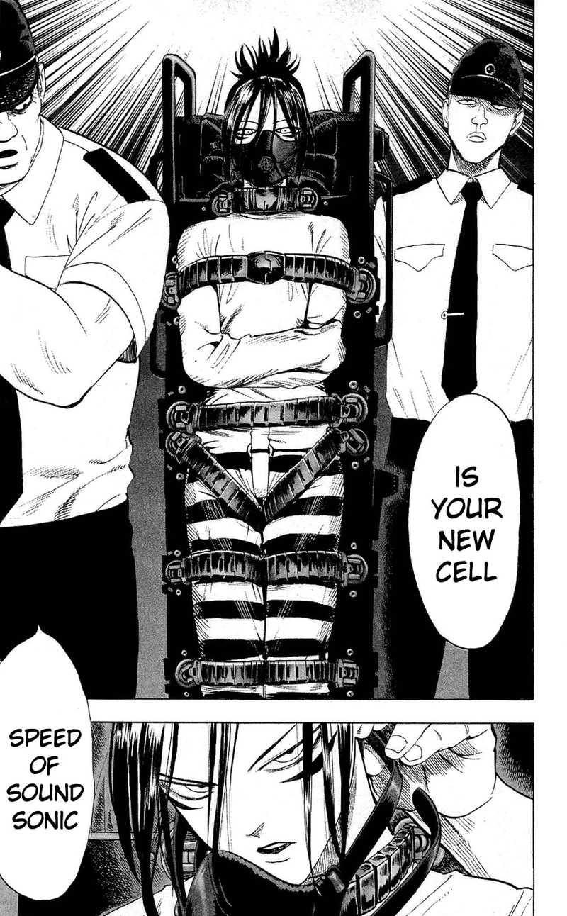 One Punch Man Manga Chapter 24.5 page 5 - Prison | Volume 4 Extras